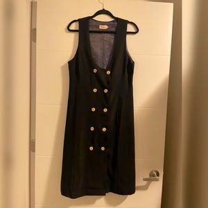 Miss Patina Button-Up Dress